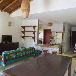 Casa Rústica Bem Mobiliada em Condomínio Estrela do Mar em Arraial D'Ajuda para Temporada