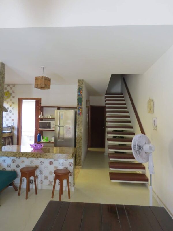 Casa Rústica Bem Mobiliada em Condomínio Estrela do Mar em Arraial D'Ajuda para Temporada - Imagem 18