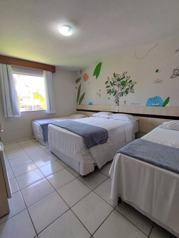 Quarto em Hotel a 350m da praia - Orla de Porto Seguro - Imagem 6
