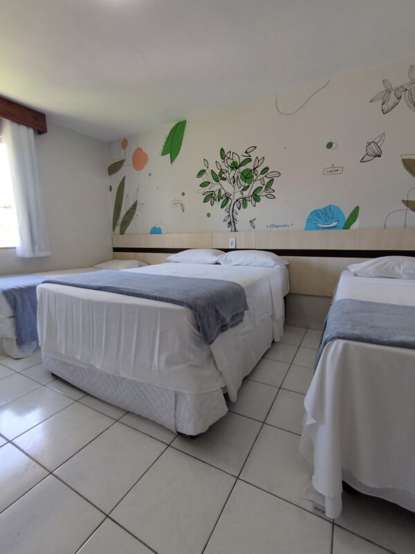 Quarto em Hotel a 350m da praia - Orla de Porto Seguro - Imagem 5