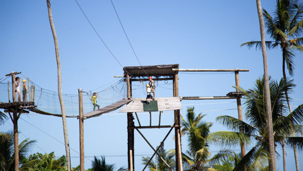 Porto Seguro Praia Resort All Inclusive tirolesa lazer