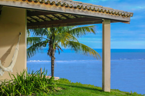 porto seguro eco bahia hotel vista da cidade dia mar azul