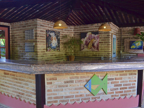 POUSADA DO ROBALLO ARRAIAL DAJUDA ESTRUTURA RESTAURANTE PISCINA